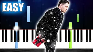 Michael Bublé - It's Beginning To Look A Lot Like Christmas - EASY Piano Tutorial