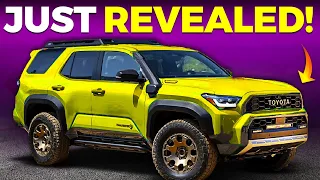 BRAND NEW Refreshed 2025 Toyota 4Runner unveiled and it is a GAME-CHANGER!