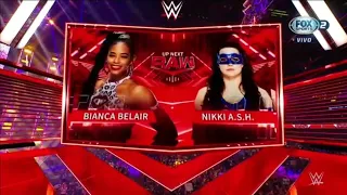 Bianca Belair Vs Nikki A.S.H - WWE Raw 07/02/2022 (En Español)
