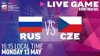 Russia vs. Czech Republic | Full Game | 2019 IIHF Ice Hockey World Championship