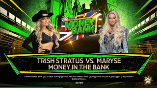 WWE 2K24 TRISH STRATUS VS. MARYSEMONEY IN THE BANK