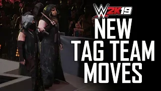 WWE 2K19 ALL NEW TAG TEAM MOVES & MORE! (WWE 2K19 Gameplay)