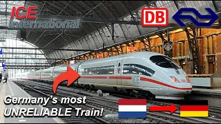 ICE INTERNATIONAL - Amsterdam to Frankfurt at 300km/h on Germany’s Most UNRELIABLE High Speed Train!