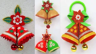 4 DIY-Amazing Plastic Bottle Christmas Bell Ideas | Christmas Decoration Ideas | Best Out Of Waste