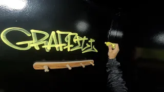 Graffiti Tags taking Over Gallery Restroom