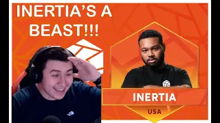 HE'S A BEAST!!! King Inertia 🇺🇸 I GRAND BEATBOX BATTLE 2021:WORLD LEAGUE I Solo Elimination REACTION