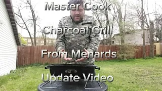 Mastercook Grill From Menards Update Video.