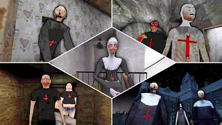 Dvloper All Games In Evil Nun Atmosphere Full Gameplay | Granny All Chapters 1 2 3 And The Twins