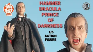 Hammer Dracula Prince of darkness trick or treat studios 1/6 action figure unboxing review