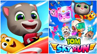 *NEW* Talking Tom Sky Run Complete Gameplay! Level 1-60 Walkthrough!