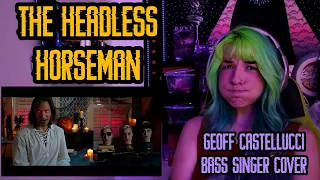 REACTION | GEOFF CASTELLUCCI "THE HEADLESS HORSEMAN" | BASS SINGER COVER