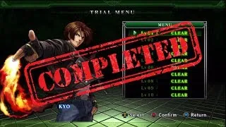 KoF XIII: Kyo Kusanagi trials (unedited)