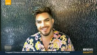 Adam Lambert   Interview on A B C News Breakfast   2021