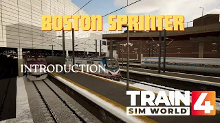 Train sim world 4. Boston Sprinter. Introduction. ACS-64