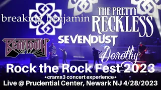 Rock the Rock Fest 2023 Breaking Benjamin The Pretty Reckless Beartooth Sevendust Dorothy LIVE NJ