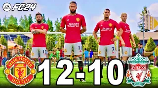 FC 24 VOLTA - RONALDO, MESSI, GK MBAPPE,  HAALAND, NEYMAR ALL STARS | MANCHESTER UNITED VS LIVERPOOL