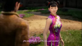 Shenmue 3, gameplay Español 3, Jugando al escondite con los niños para que me cuenten sobre los mato