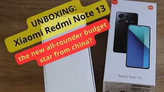 Xiaomi Redmi Note 13 Unboxing: Close-up Shots & Quick Test