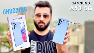 30,000₹ में  120Hz AMOLED & Amazing Camera With OIS - Unboxing The All New Samsung Galaxy A53 5G