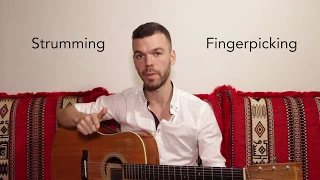 Strumming vs. Fingerpicking (90 Second Guitar Lessons | Beginner | Ep. 6)