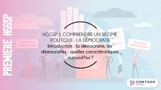 HGGSP PREMIERE  La démocratie, les démocraties : quelles caractéristiques aujourd'hui ?