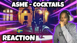 AMERICAN REACTS TO SWEDISH RAP! Robin Kadir X Asme - Cocktails (ENGLISH LYRICS)