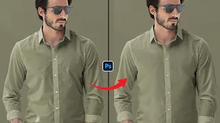 How To Remove Wrinkles from Clothes Using Frequency Separation in Photoshop