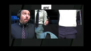 Best Reaction on Commentary | Joaquin Buckley with the coldest KO in UFC history