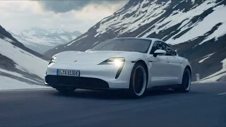 The new Porsche Taycan and Olympian Aksel Lund Svindal: Experts of Speed