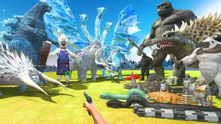 FPS Avatar Rescues Reptiles and Primates and Fights Ice Monsters - Animal Revolt Battle Simulator