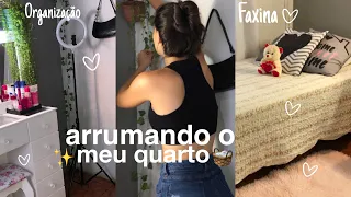 ARRUMANDO MEU QUARTO 🧺🧼| faxina pesada, organização, limpeza, tour