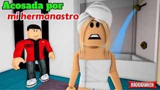 ACOSADA POR MI HERMANASTRO | Roblox Brookhaven rp | Mini Pelicula - Historia de Roblox