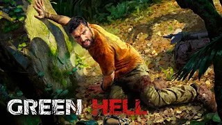 Кооп стрим в опасных джунглях, домик на дереве ▶️ GreenHell #2