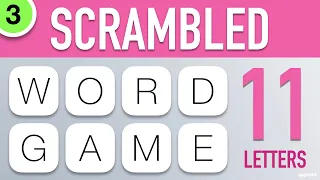 Scrambled Word Games Vol. 3 - Guess the Word Game (11 Letter Words)