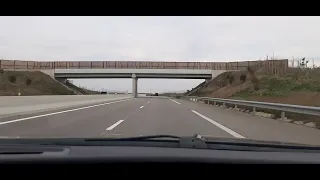 European motorway in France