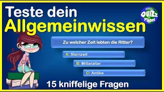 Quiz Allgemeinwissen #4 - Lernvideo, das musst du wissen! Quiz deutsch, Rätsel zum Lösen