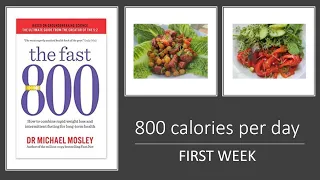 how to start fast 800 diet | First week 800 calories per day