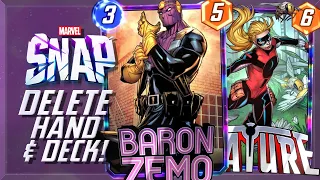 BARON ZEMO & STATURE Discard/Mill! | Marvel Snap Deck