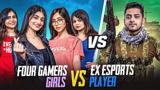 4 Gamer Girls vs 1 Ex Esports Player