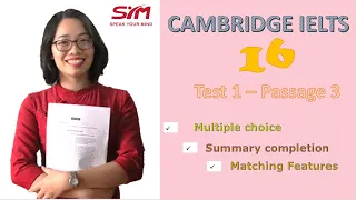 Giải chi tiết IELTS Reading Cam 16 – Test 1 – Passage 3 | Hương Bunny