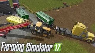 MEGA TRASPORTO DI CONCIME LIQUIDO w/Mito125s-Poderak  #194 - FARMING SIMULATOR 17 GAMEPLAY ITA