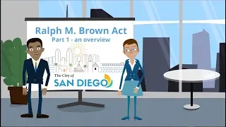 Ralph M. Brown Act Overview