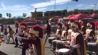 USC drum line October 4, 2014