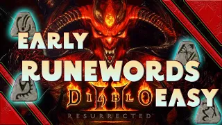 Diablo 2 Resurrected - Best Early Game Runewords - Get Further In The Game with These Beginner Runes