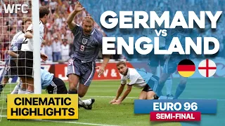 Germany 1-1 England (6-5) | EURO 1996 Semi-Final Match | Highlights & Best Moments