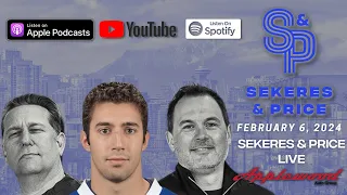 Canucks are back, Lindholm's debut; Bains named AHL ASG MVP - Sekeres & Price LIVE - Feb. 6, 2024