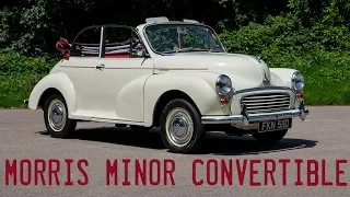 1966 Morris Minor 1000 Convertible goes for a drive
