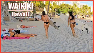 WAIKIKI TOUR | Walking The Beach and Streets [2023]