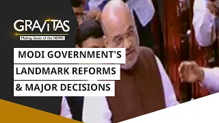 Gravitas: Modi Government's landmark reforms & major decisions