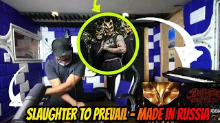 MADE ME GO CRAZY 😂 | SLAUGHTER TO PREVAIL - Made In Russia - Producer Reaction